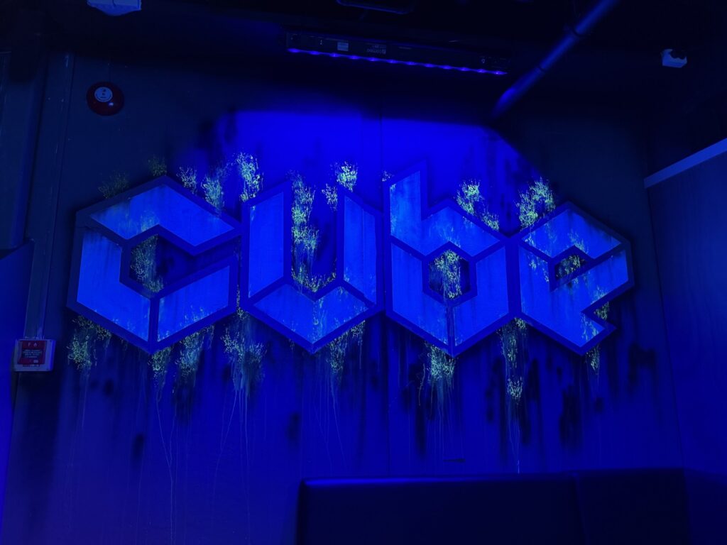 The Cube challenge in blacklight